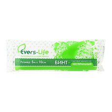 Купить Бинт нестерильный Evers-Life 5м х 10 см 1 шт цена