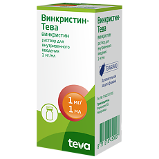 Купить Винкристин-Тева раствор для в/в введ 1 мг/мл 1 мл фл 1 шт цена