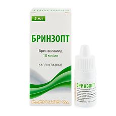 Купить Бринзопт капли глазные 10 мг/мл 5 мл 1 шт цена