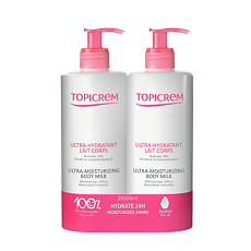 Изображение товара Topicrem Ultra-Hydratant Ультра-увлажняющее молочко для тела 500 мл 2 шт