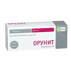 Купить Орунит капсулы 100 мг 15 шт цена