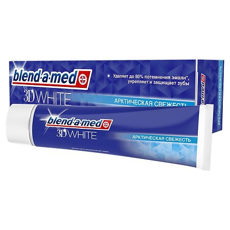 Blend-a-Med Зубная паста 3D White Свежесть Мятный Поцелуй 100 мл 1 шт