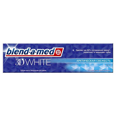 Blend-a-Med Зубная паста 3D White Свежесть Мятный Поцелуй 100 мл 1 шт