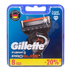 Купить Gillette Fusion ProGlide Сменные кассеты для бритья 8 шт цена