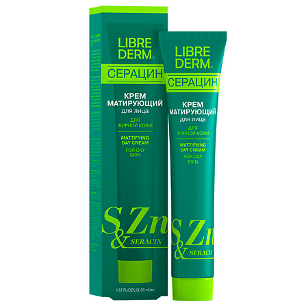 Изображение товара Либридерм (Librederm) Seracin Матирующий дневной крем 50 мл 1 шт