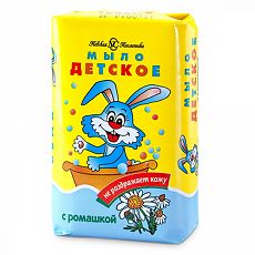 Купить Невская косметика Мыло Детское ромашка 90 г 1 шт цена