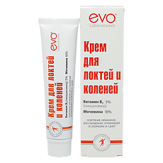 Купить EVO крем для локтей и коленей осветляющий 46 мл 1 шт цена