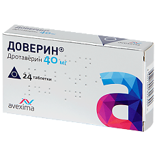 Купить Доверин таблетки 40 мг 24 шт цена