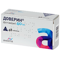 Купить Доверин таблетки 40 мг 48 шт цена
