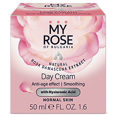 Купить My Rose of Bulgaria Дневной крем для лица против морщин Anti-age effect 50 мл 1 шт цена