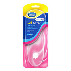 Купить Стельки Шолль (Scholl) GelActiv для обуви на плоской подошве пара 1 уп цена