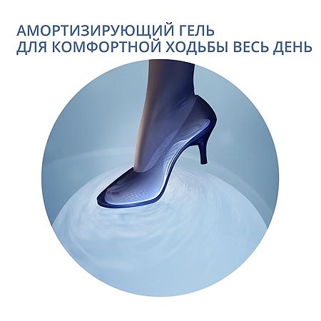 Стельки Шолль (Scholl) GelActiv для обуви на плоской подошве пара 1 уп