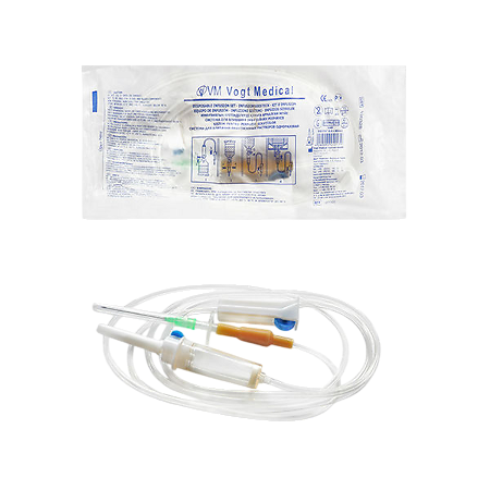 Система для переливания инфузионных растворов 1 шт