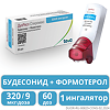 ДуоРесп Спиромакс порошок для ингаляций дозированный 320 мкг+9 мкг/доза 60 доз 1 шт