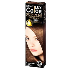 Купить Belita Color Lux Бальзам-маска оттеночный для волос тон 22 Золотисто-русый 100 мл 1 шт цена