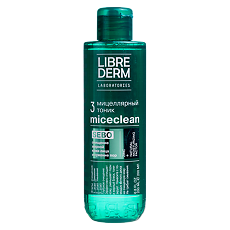 Купить Либридерм (Librederm) Miceclean Sebo мицеллярный тоник для жирной и комбинированной кожи 200 мл 1 шт цена