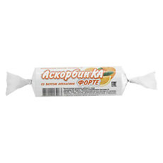 Купить Аскорбин Ка Форте жевательные таблетки массой 3 г со вкусом апельсина 10 шт цена