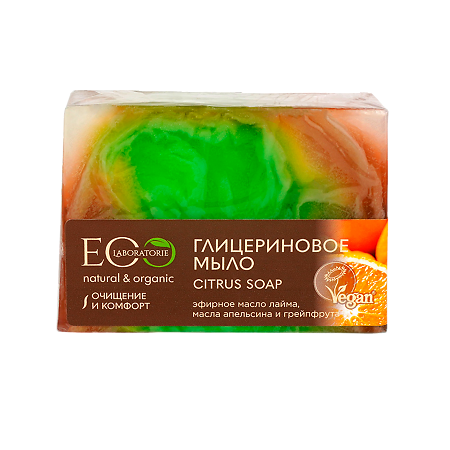 Изображение товара EcoLab Мыло глицериновое Citrus Soap 130 г 1 шт