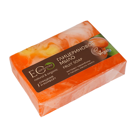 EcoLab Мыло глицериновое Fruit Soap 130 г 1 шт