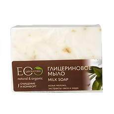 Купить EcoLab Мыло глицериновое Milk Soap 130 г 1 шт цена