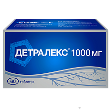 Изображение товара Детралекс таблетки покрыт.плен.об. 1000 мг 60 шт
