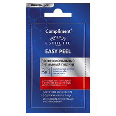 Купить Compliment Easy Peel Профессиональный энзимный пилинг для лица 3 в 1 7 мл 1 шт цена