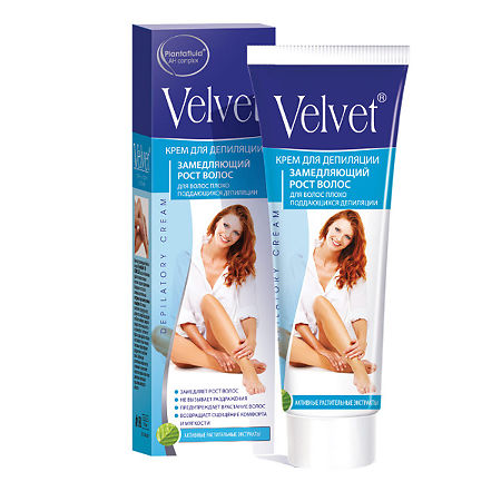 Velvet Крем для депиляции замедляющий рост волос Plantafluid AH complex 100 мл 1 шт