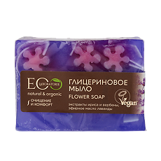 Купить EcoLab Мыло глицериновое Flower  Soap 130 г 1 шт цена
