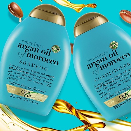 OGX Восстанавливающий кондиционер для волос с аргановым маслом Renewing + Argan Oil Of Morocco Conditioner 385 мл 1 шт