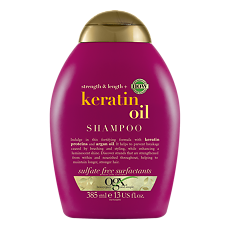 Купить OGX Шампунь против ломкости волос с кератиновым маслом Anti-Breakage Keratin Oil Shampoo 385 мл 1 шт цена
