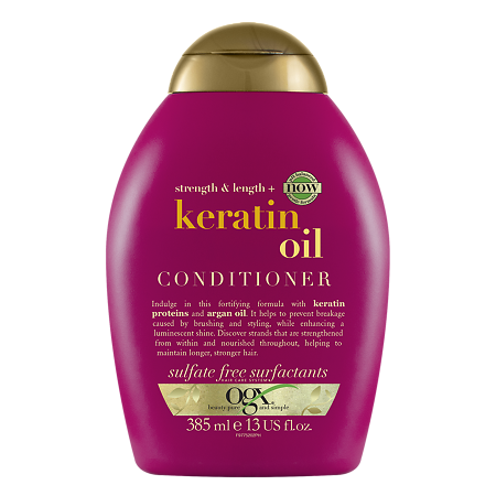 OGX Кондиционер против ломкости волос с кератиновым маслом Anti-Breakage Keratin Oil Conditioner 385 мл 1 шт