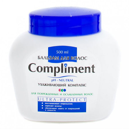 Compliment Бальзам для ослабленных волос ULTRA-PROTECT 500 мл 1 шт