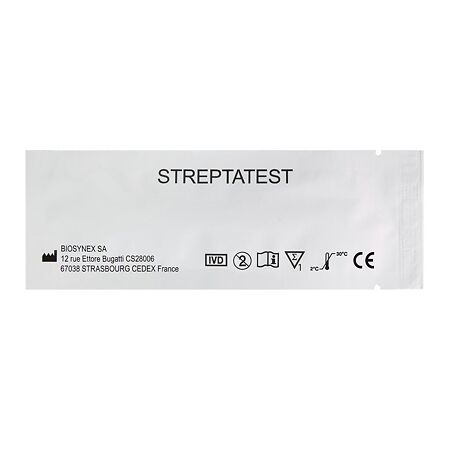 Стрептатест тест-полоски 2 шт