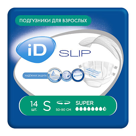 iD Slip подгузники для взрослых S 14 шт
