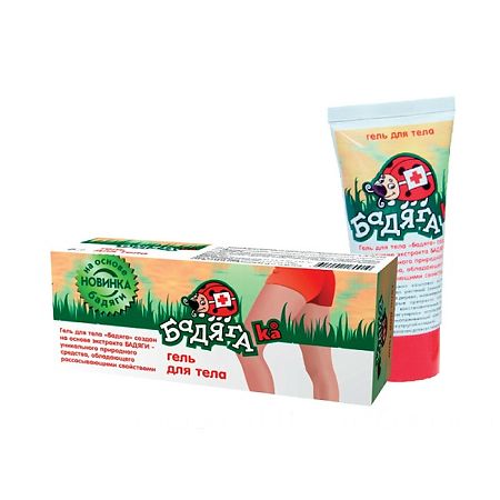 Изображение товара Бадяга Ка гель при синяках и ушибах 50 мл 1 шт