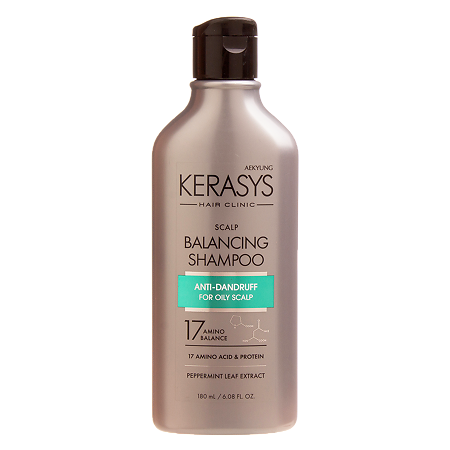 Изображение товара Kerasys Balancing For Scalp Care Шампунь Уход за сухой кожей головы 180 мл 1 шт