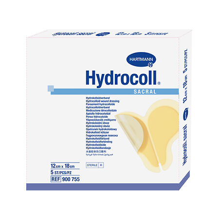 Повязка Гидроколл сакрал/Hydrocoll sacral гидроколлоидная 12х18 см 5 шт