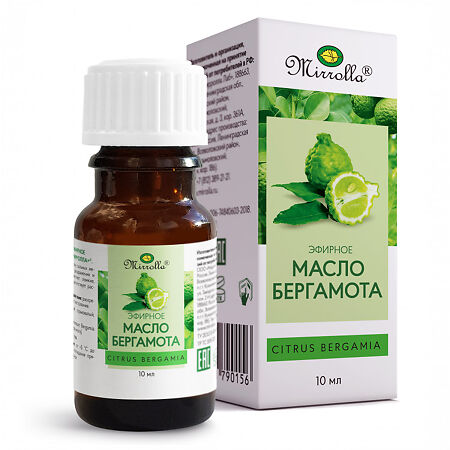 Изображение товара Mirrolla Масло эфирное Бергамот 10 мл 1 шт