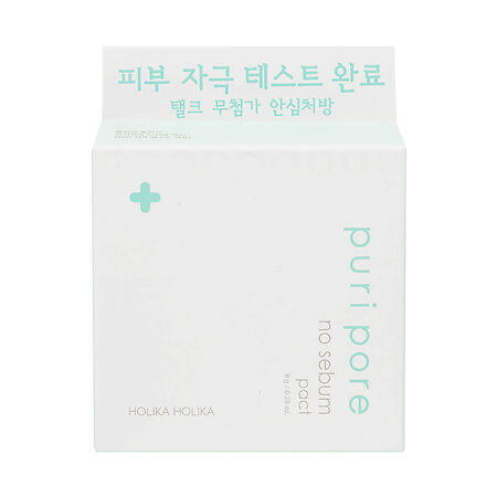 Holika Holika Puri Pore No Sebum Компактная пудра для лица матирующая 8 г 1 шт