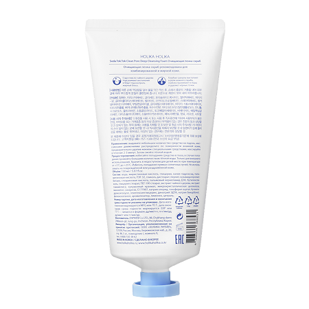 Holika Holika Soda Tok Tok Clean Pore Глубоко очищающая пенка для лица 150 мл 1 шт