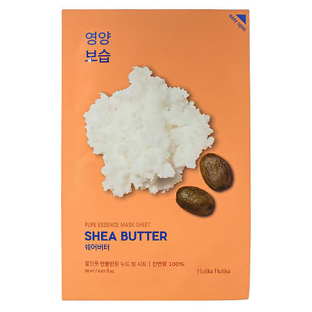 Изображение товара Holika Holika Pure Essence Питающая тканевая маска с маслом ши 20 мл 1 шт