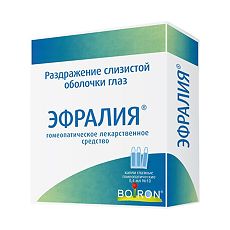 Купить Эфралия капли глазные гомеопатические 0,4 мл 10 шт цена