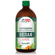 Изображение товара Натуротерапия Naturmed Скипидарная эмульсия для принятия ванн Белая Ванна №1экстракт 38 трав 1 л 1 шт