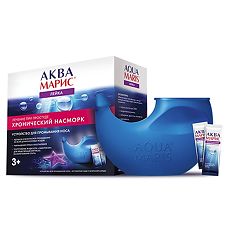 Купить Аква Марис Лейка устройство+30 саше морская соль 1 уп цена