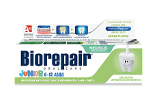 Купить Biorepair Зубная паста Junior детская сладкая мята от 6-12 лет 75 мл 1 шт цена