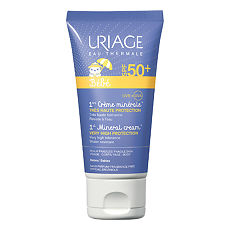 Купить Uriage Bebe Первый минеральный крем SPF50+ 50 мл 1 шт цена