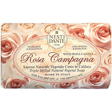 Купить Nesti Dante мыло Rose Champagne Роза Шампань 150 г 1 шт цена