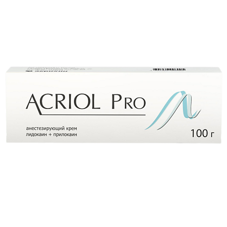 Акриол Про крем для местного и наружного применения 2,5% + 2,5% 100 г 1 шт