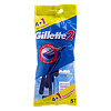 Gillette 2 Станки одноразовые 4 шт+20 г 1 шт 1 уп