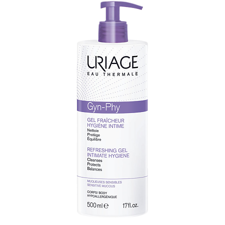 Uriage Gyn-Phy Гель освежающий для интимной гигиены 500 мл 1 шт